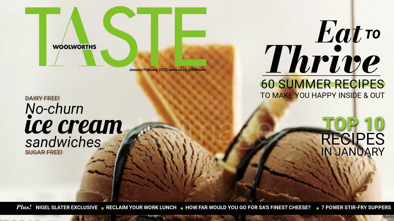 Cover 2 TASTE Magazine     Screenshot 